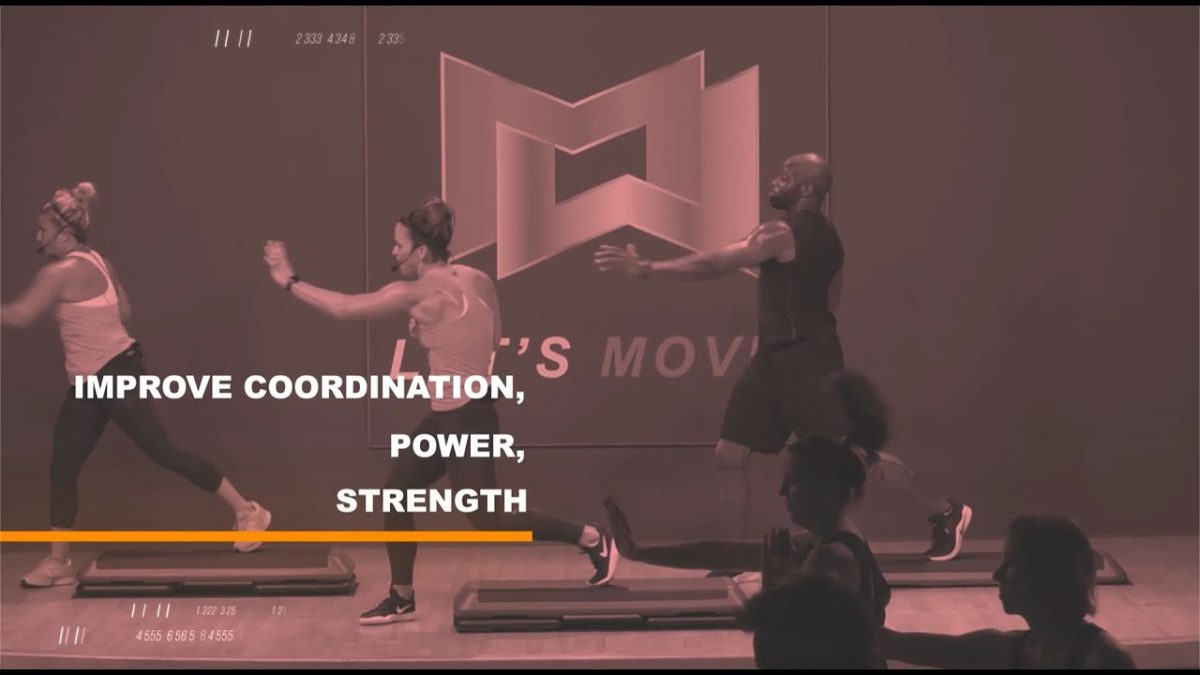 Group Blast – Cardio Fitness Step Training by MOSSA