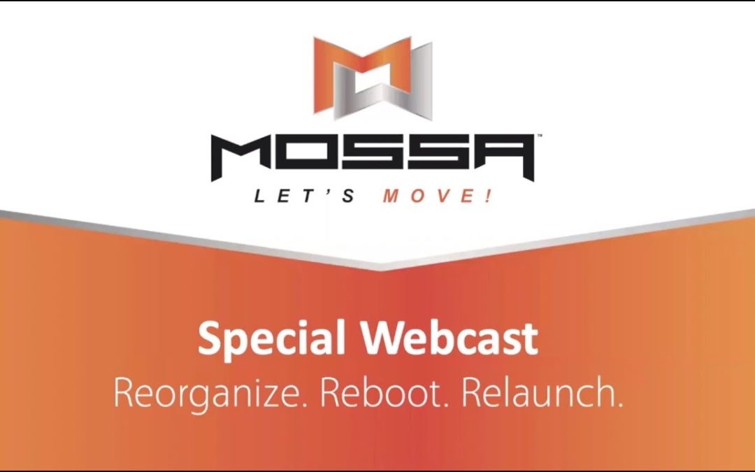 Webcast – Reorganize. Reboot. Relaunch.