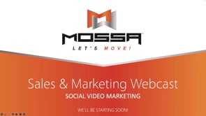Webcast – Social Video Marketing
